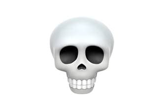 Skull emoji