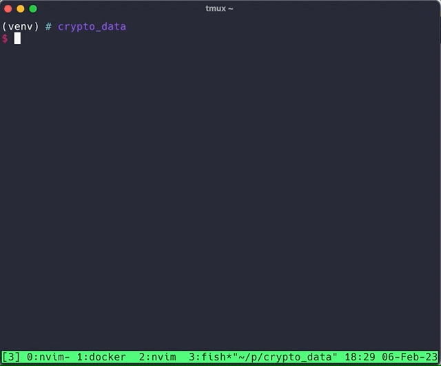 Creating the plot_btc.py file
